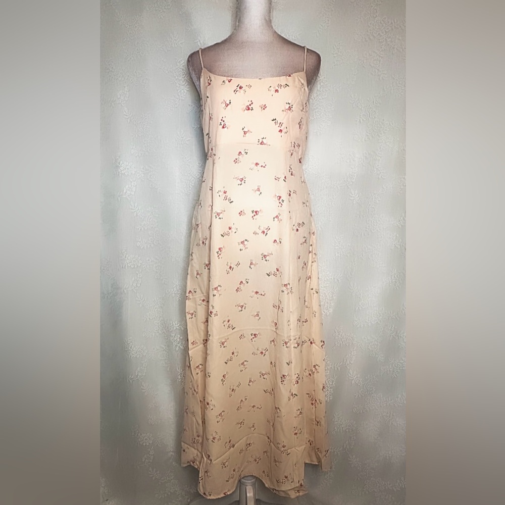 Floral Cream Dress